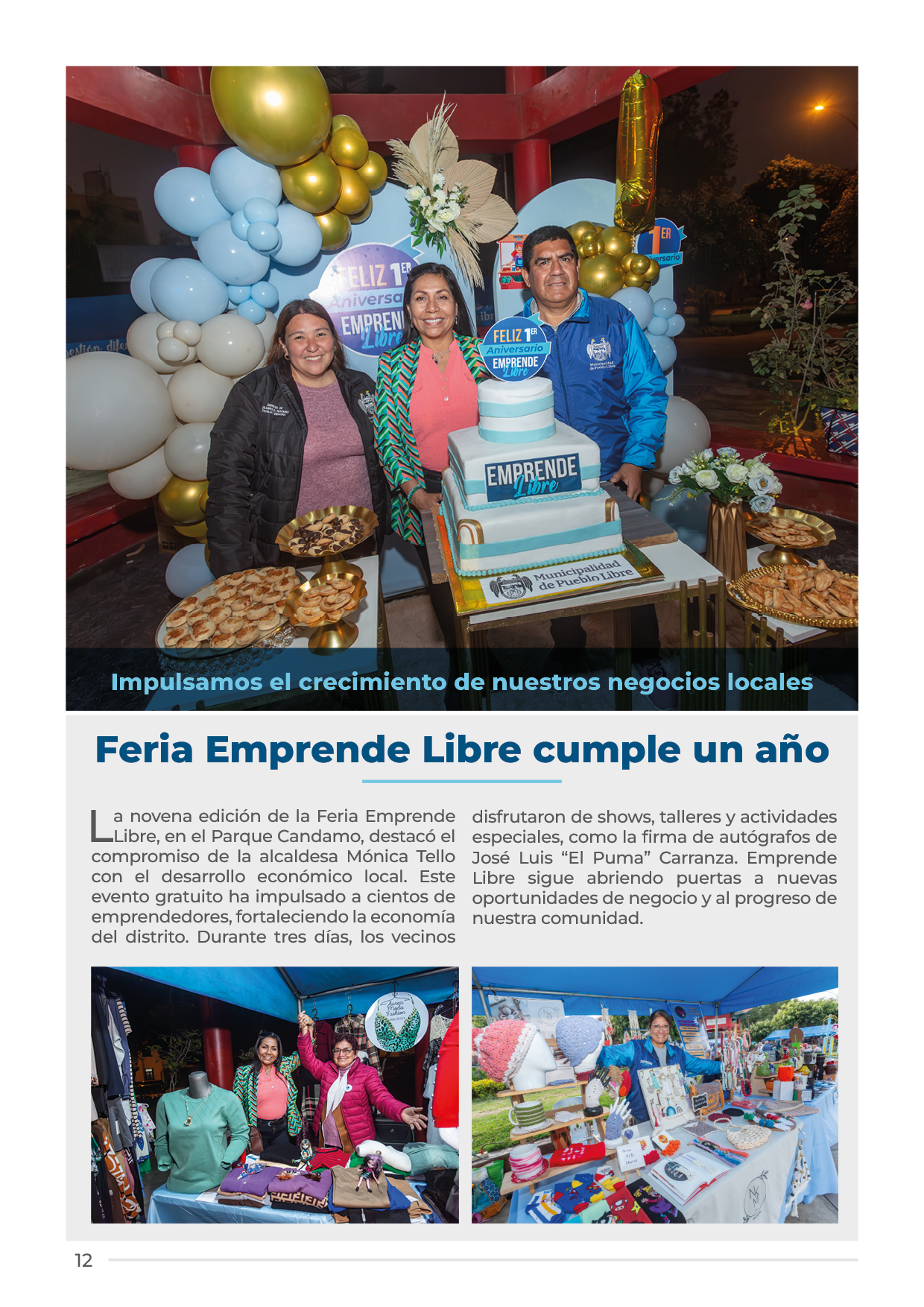 Boletín Pueblo Libre al Día I Municipalidad de Pueblo Libre