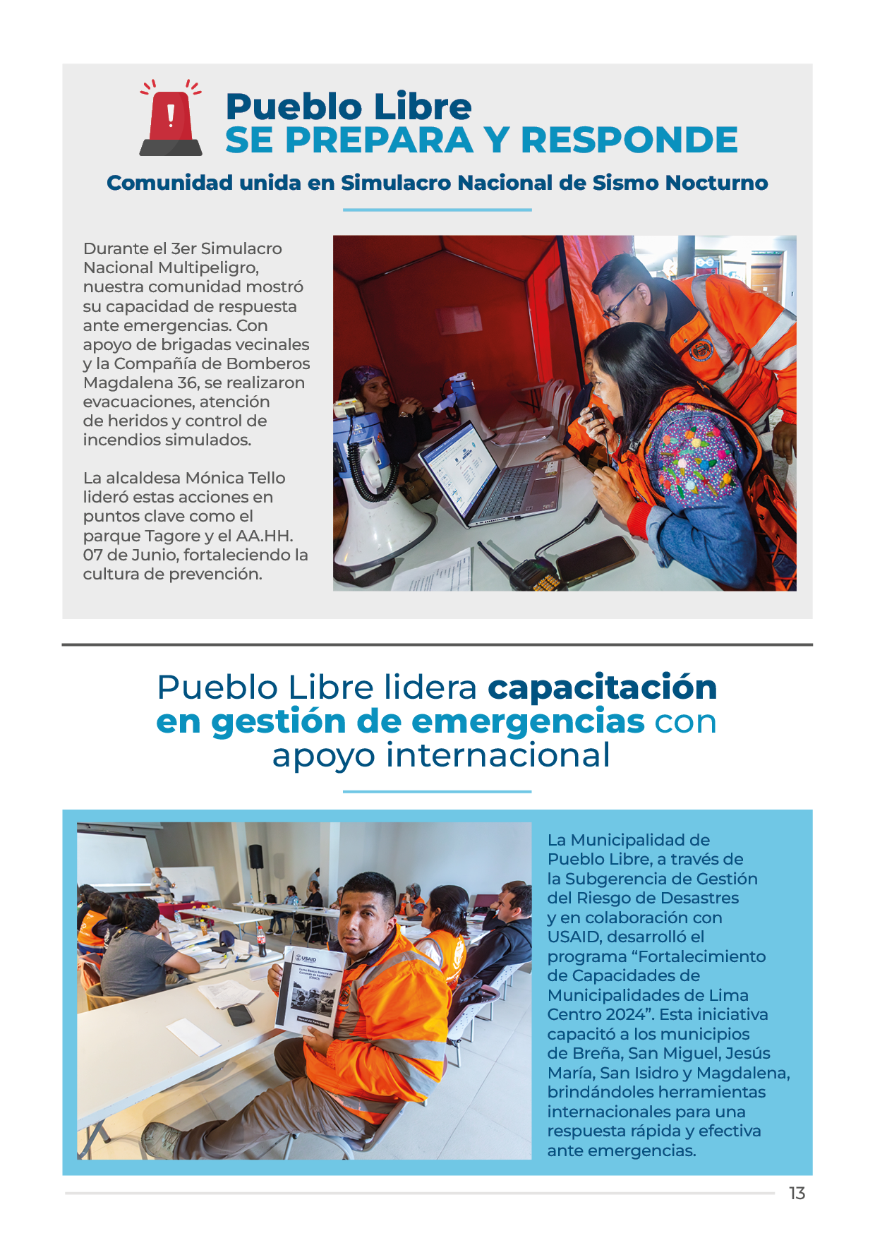 Boletín Pueblo Libre al Día I Municipalidad de Pueblo Libre