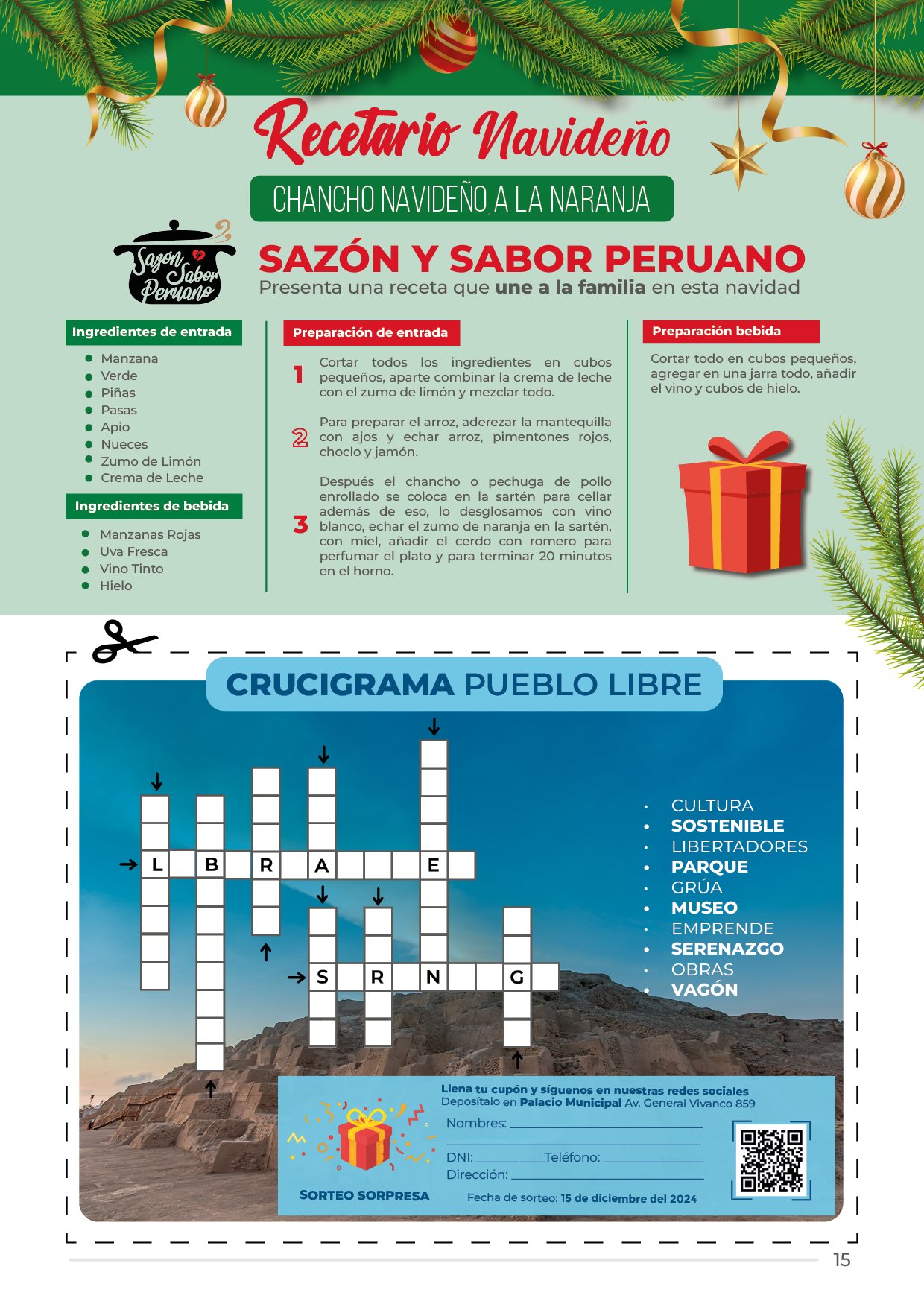 Boletín Pueblo Libre al Día I Municipalidad de Pueblo Libre