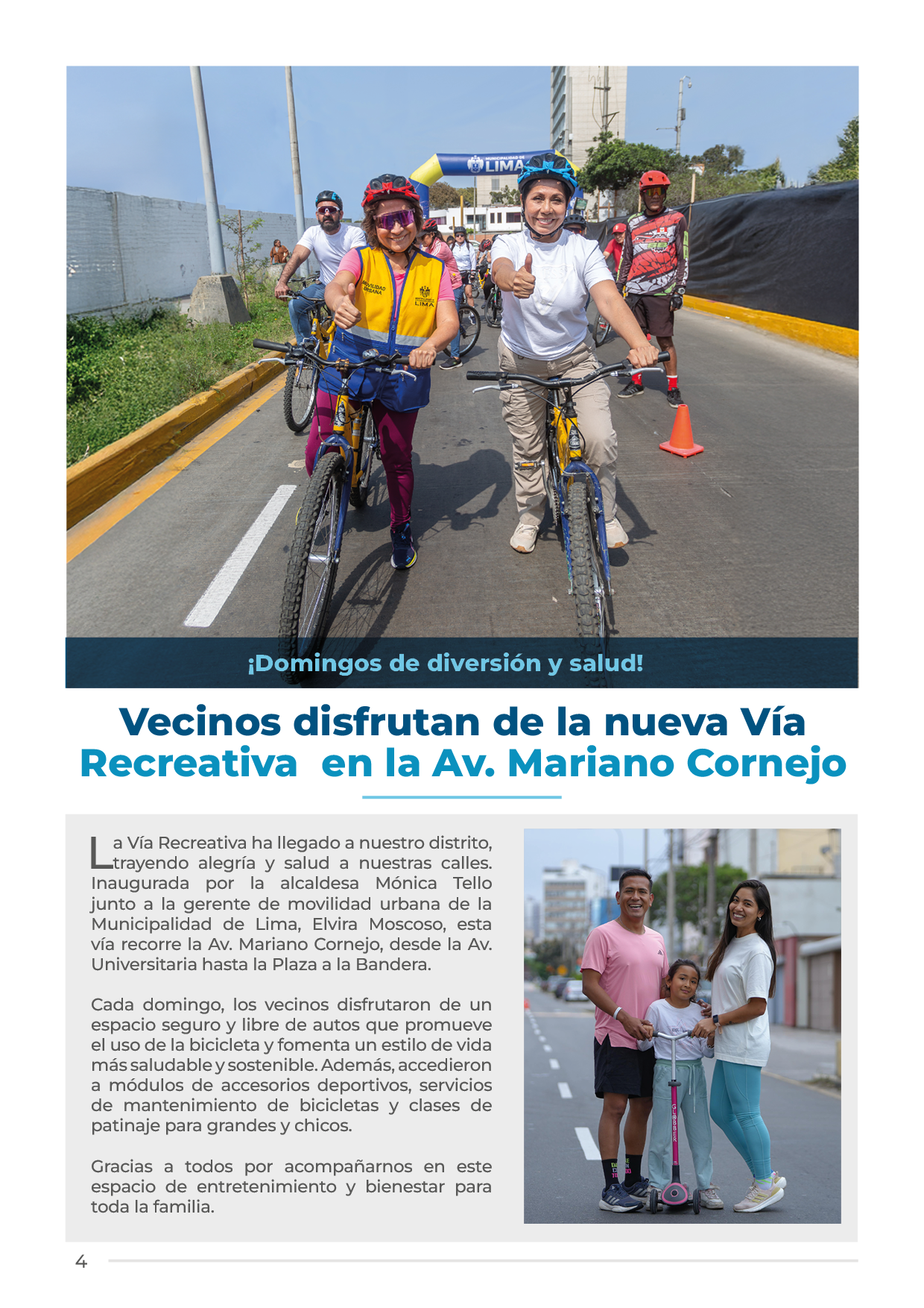 Boletín Pueblo Libre al Día I Municipalidad de Pueblo Libre