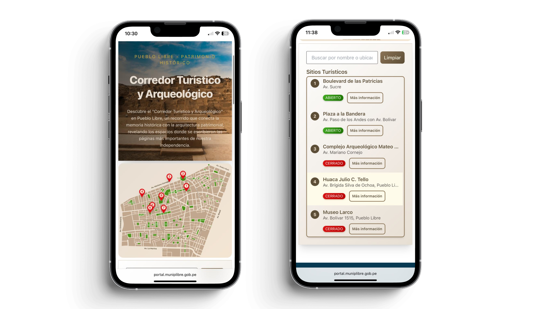 Rediseño digital: Municipalidad de Pueblo Libre