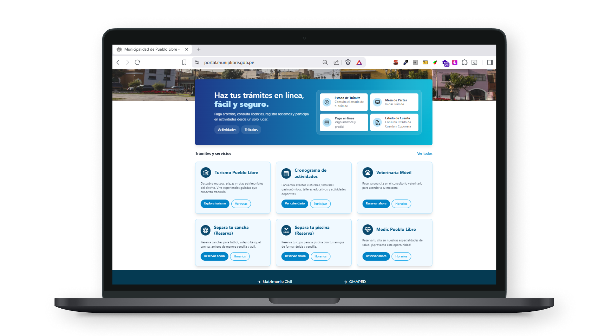 Rediseño digital: Municipalidad de Pueblo Libre
