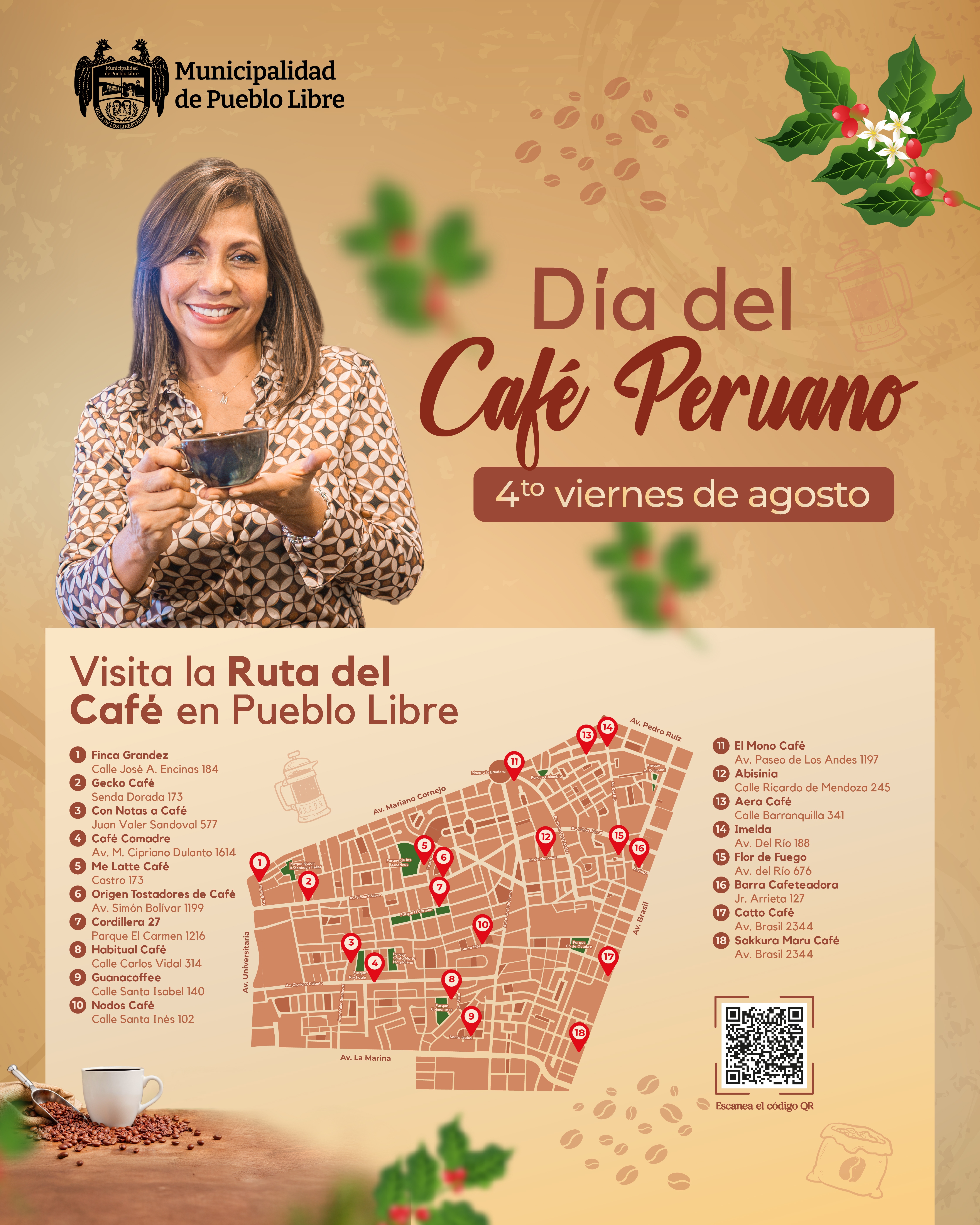 Ruta del Café  Pueblo Libre